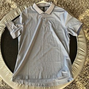 Lululemon light blue polo